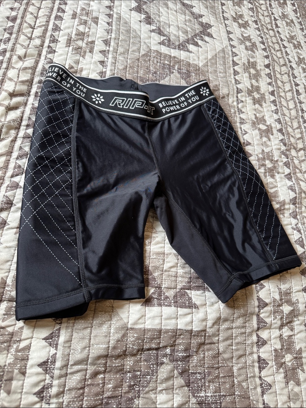 RIP-IT Women’s Black Performance Compression Shorts